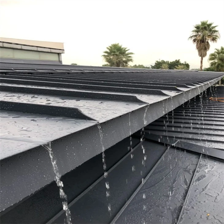 PVDF Painted Zn Al Mg Standing Seam Roofing Panel best